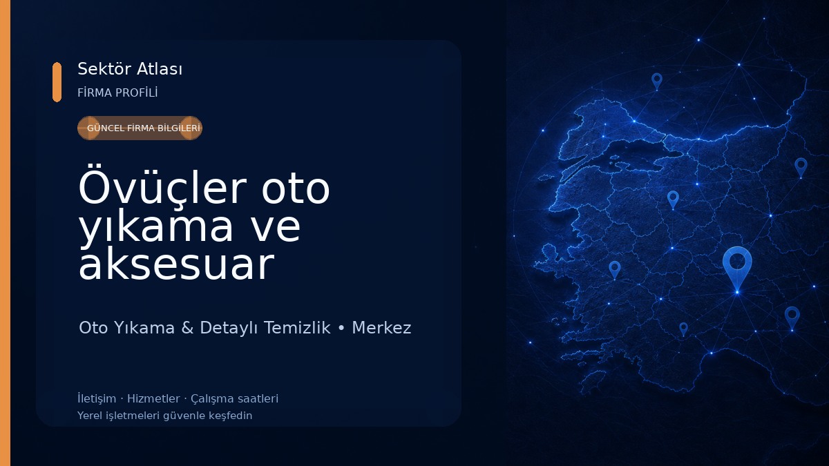 Övüçler oto yıkama ve aksesuar Oto Yıkama & Detaylı Temizlik