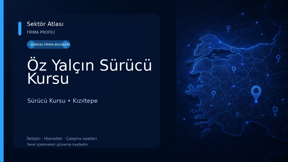 Öz Yalçın Sürücü Kursu Sürücü Kursu