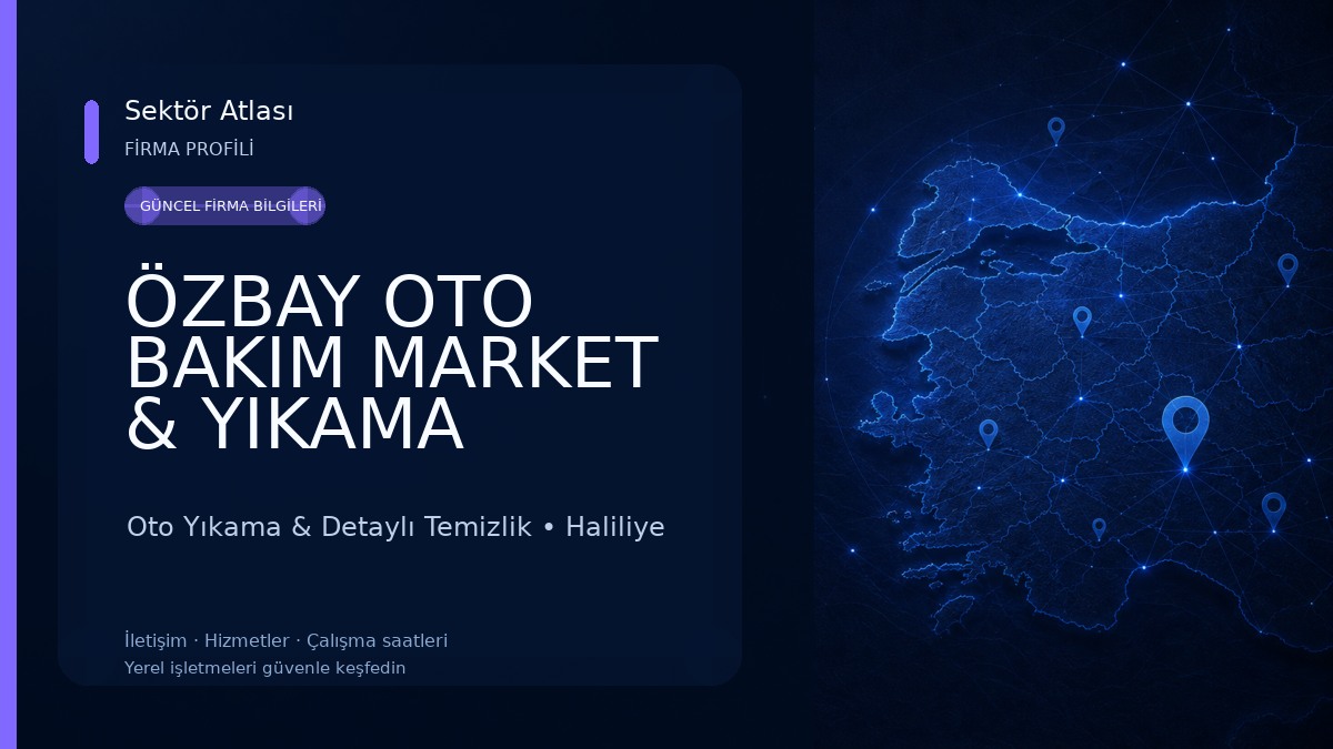 ÖZBAY OTO BAKIM MARKET & YIKAMA