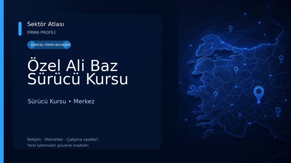 Özel Ali Baz Sürücü Kursu 