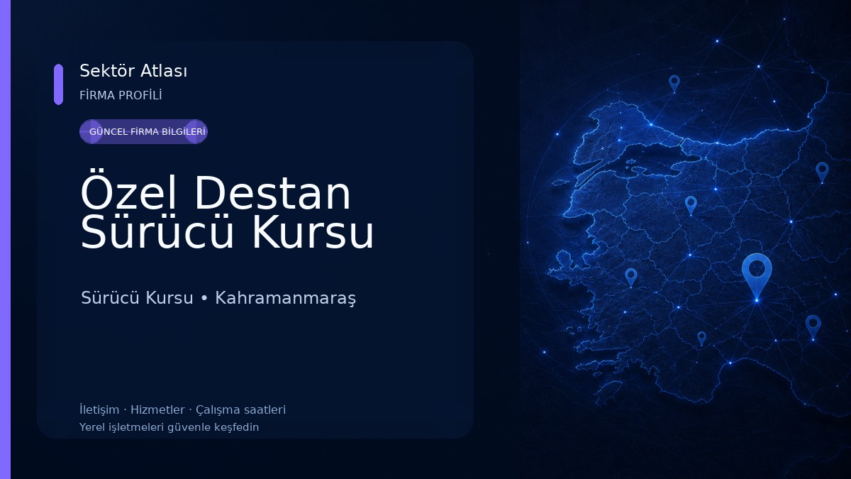 Özel Destan Sürücü Kursu Sürücü Kursu