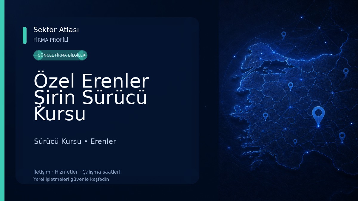 Özel Erenler Şirin Sürücü Kursu Sürücü Kursu