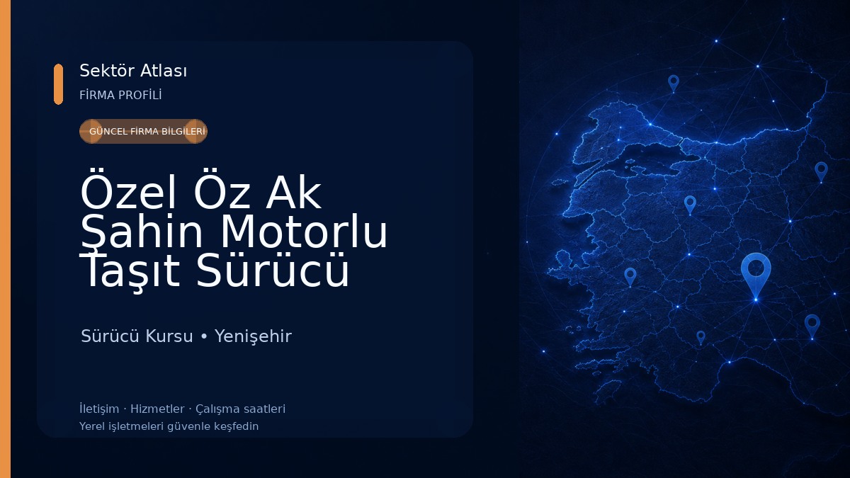 Özel Öz Ak Şahin Motorlu Taşıt Sürücü Kursu Sürücü Kursu
