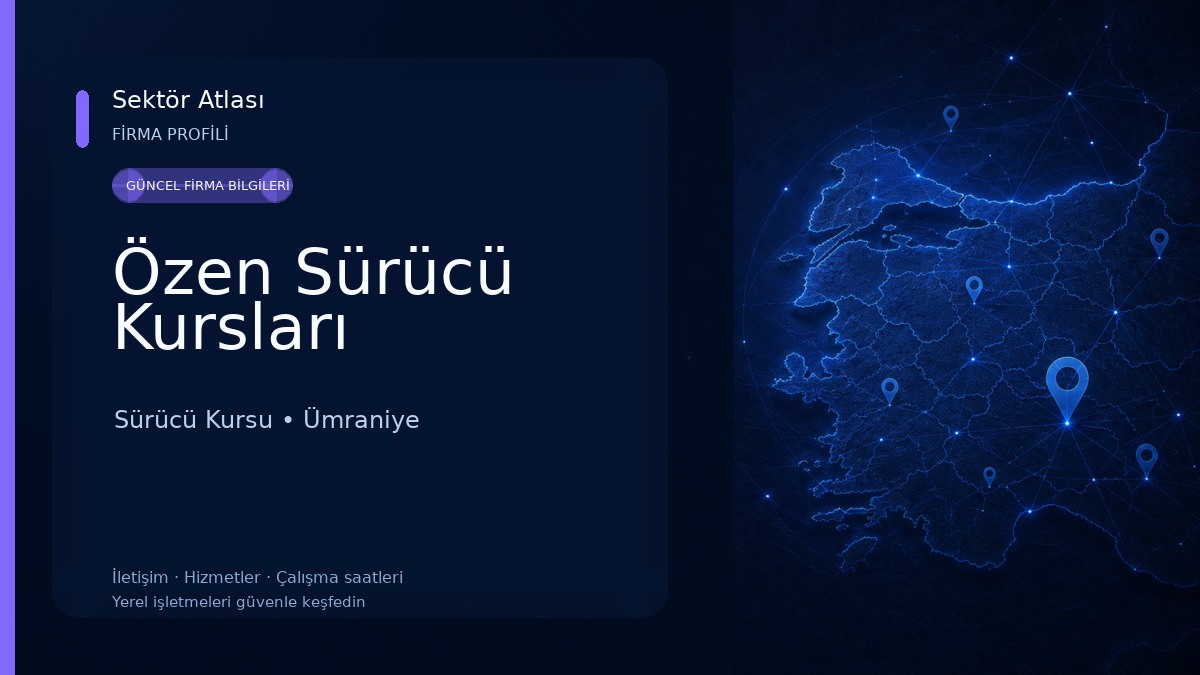 Özen Sürücü Kursları Sürücü Kursu