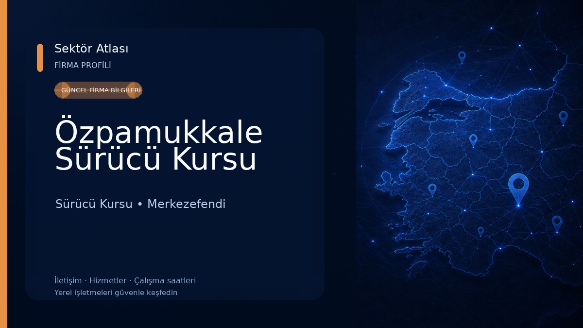 Özpamukkale Sürücü Kursu Sürücü Kursu