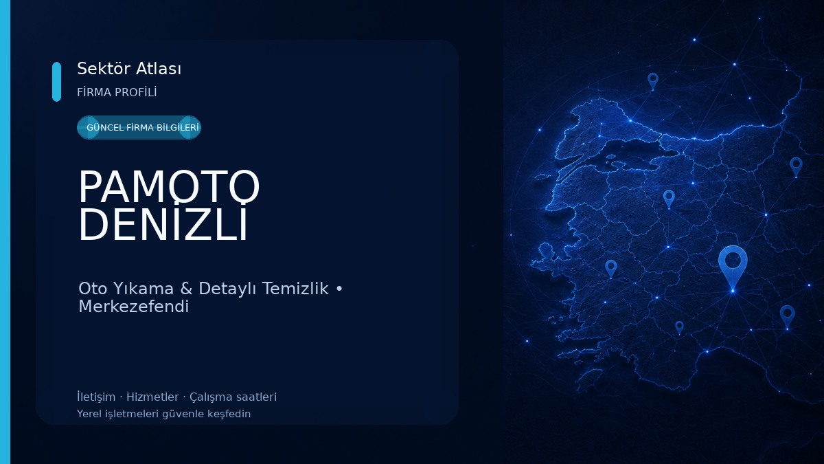 PAMOTO DENİZLİ Oto Yıkama & Detaylı Temizlik