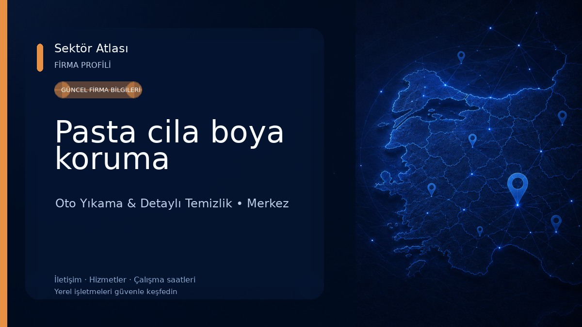 Pasta cila boya koruma Oto Yıkama & Detaylı Temizlik