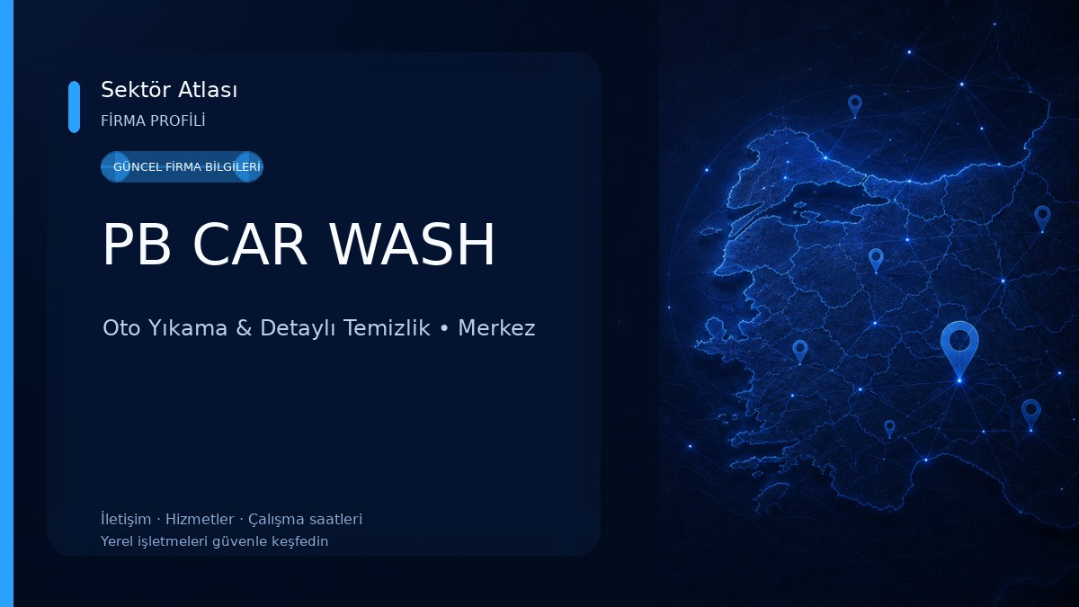 PB CAR WASH Oto Yıkama & Detaylı Temizlik