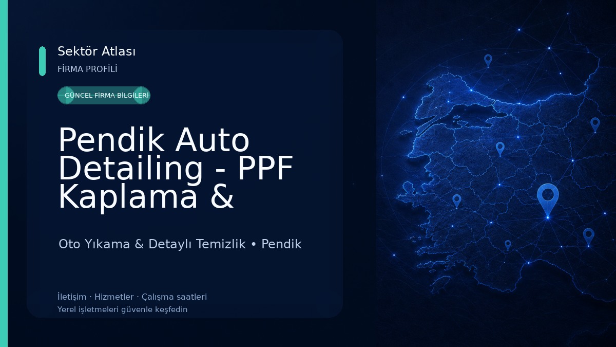 Pendik Auto Detailing - PPF Kaplama & Seramik Kaplama & Pasta Cila & Oto Kuaför & Boya Koruma & Detaylı İç Temizlik