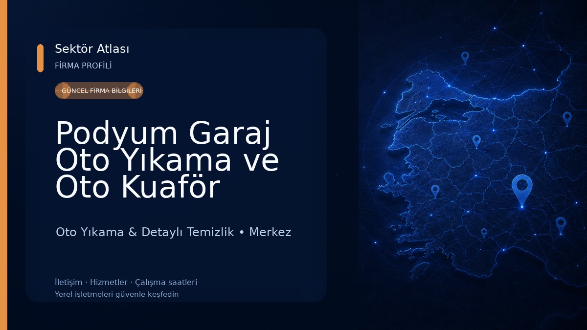 Podyum Garaj Oto Yıkama ve Oto Kuaför