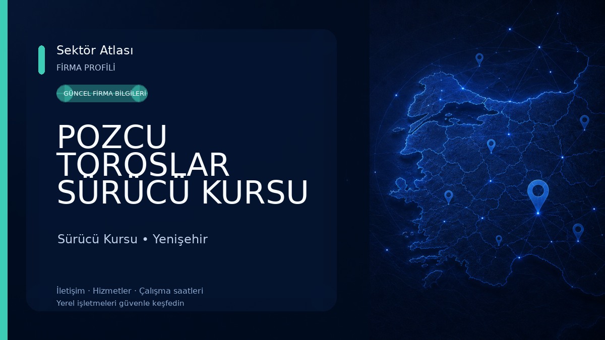 POZCU TOROSLAR SÜRÜCÜ KURSU Sürücü Kursu
