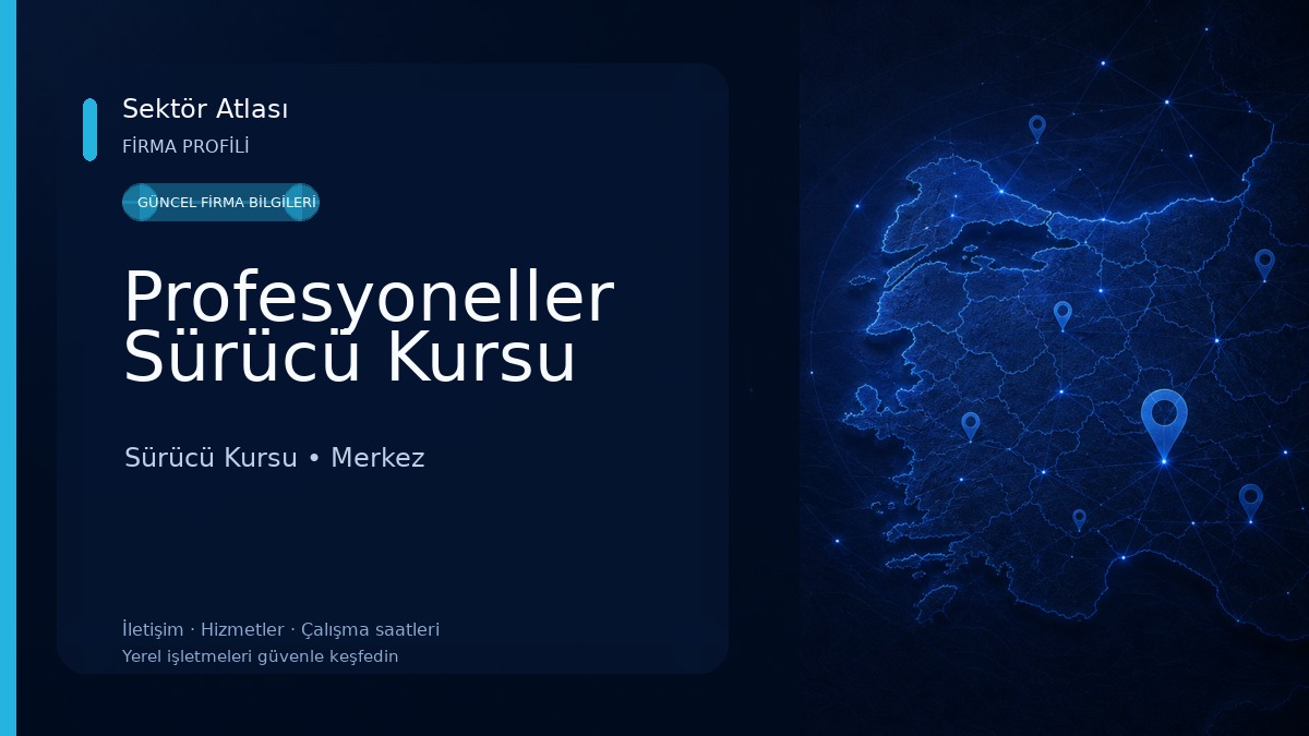 Profesyoneller Sürücü Kursu Sürücü Kursu