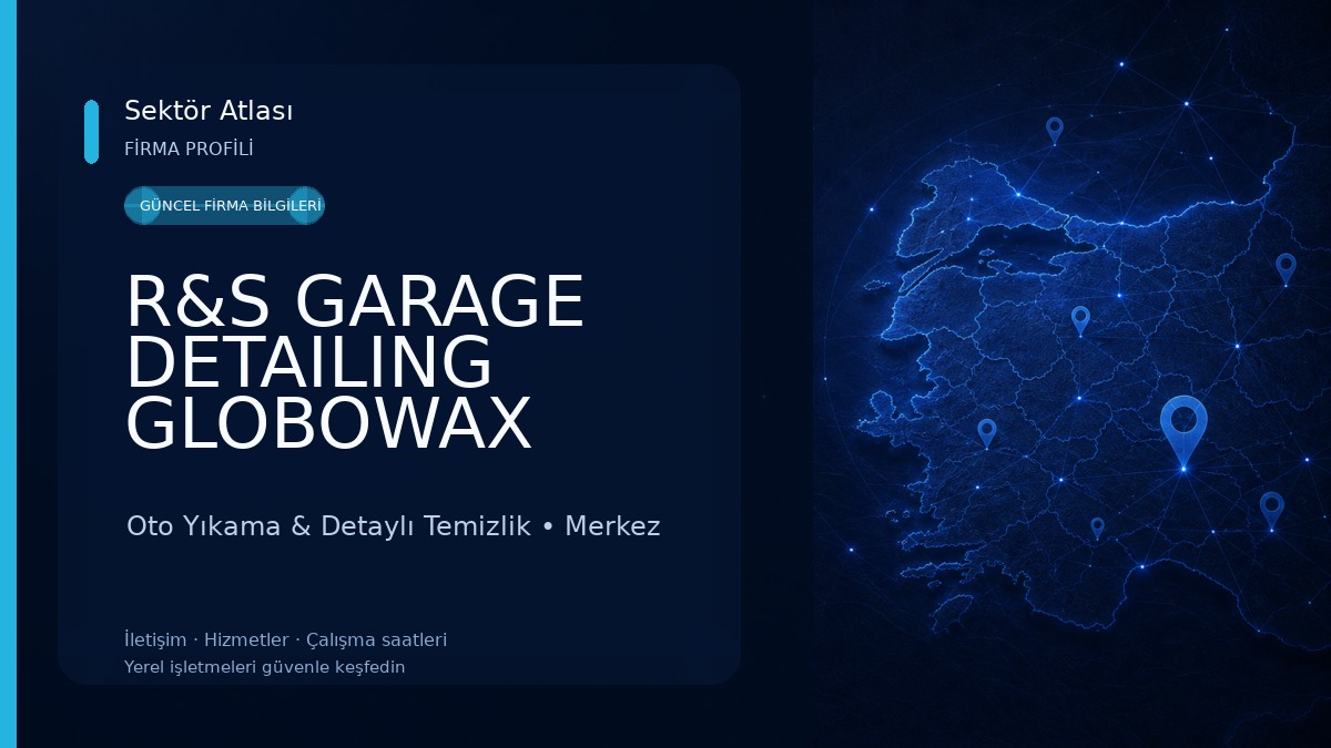 R&S GARAGE DETAILING GLOBOWAX Oto Yıkama & Detaylı Temizlik