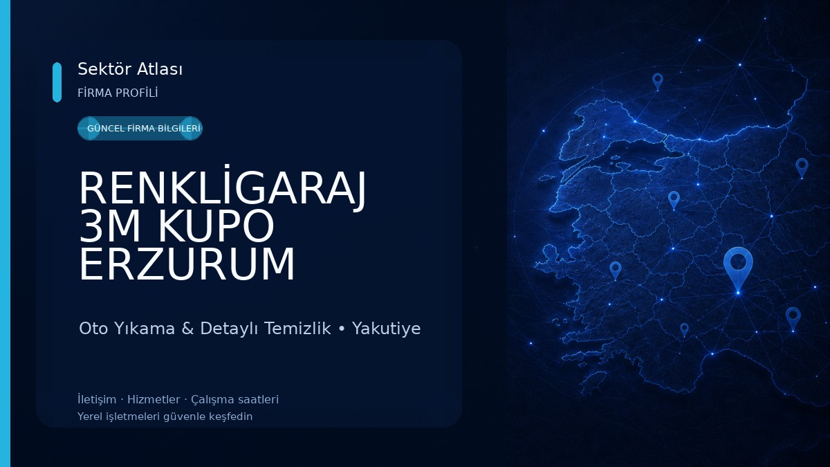 RENKLİGARAJ 3M KUPO ERZURUM