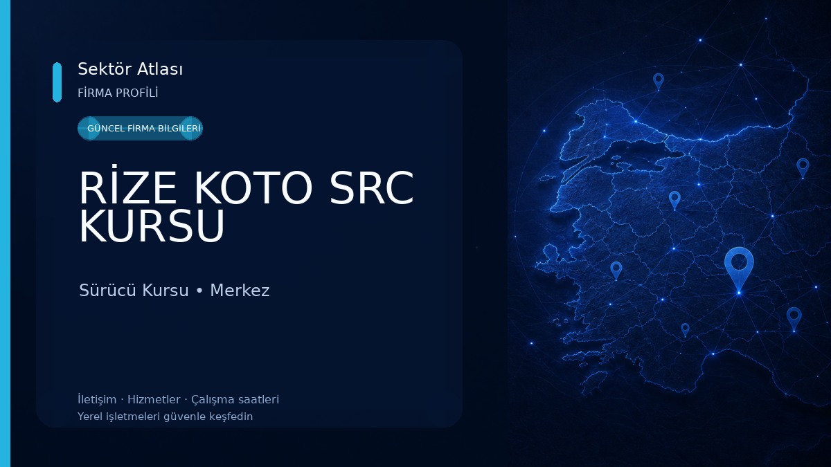 RİZE KOTO SRC KURSU 