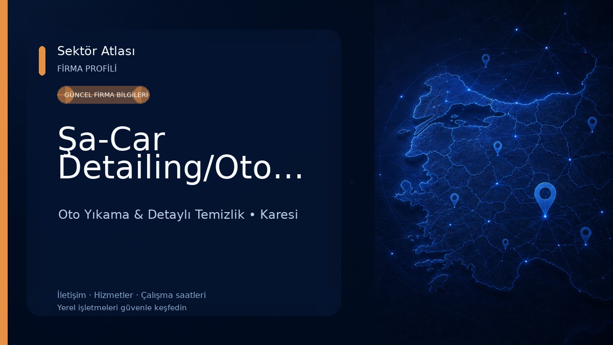 Şa-Car Detailing/Otomotiv Oto Yıkama & Detaylı Temizlik