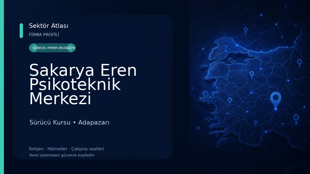 Sakarya Eren Psikoteknik Merkezi 