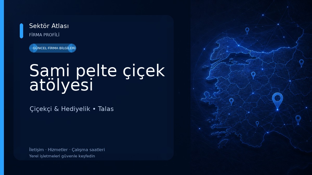 Sami pelte çiçek atölyesi