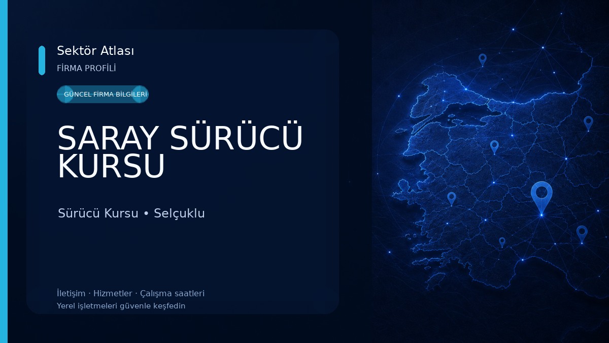 SARAY SÜRÜCÜ KURSU