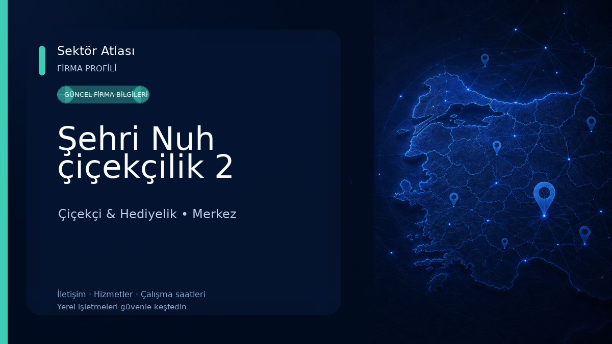 Şehri Nuh çiçekçilik 2 
