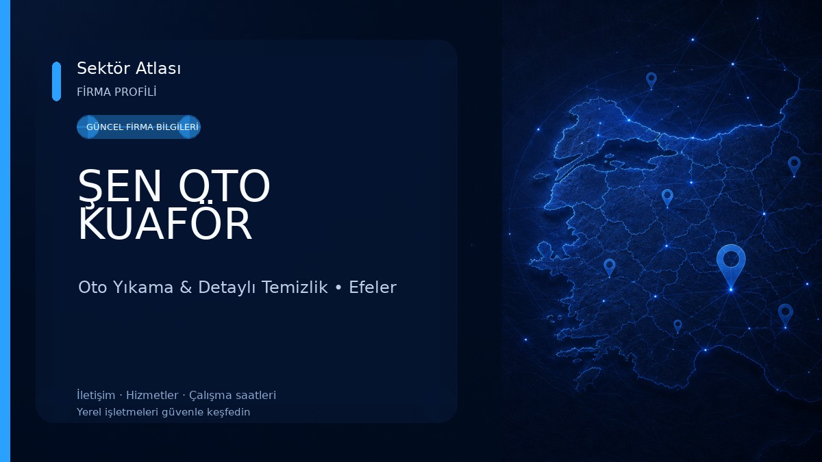 ŞEN OTO KUAFÖR Oto Yıkama & Detaylı Temizlik