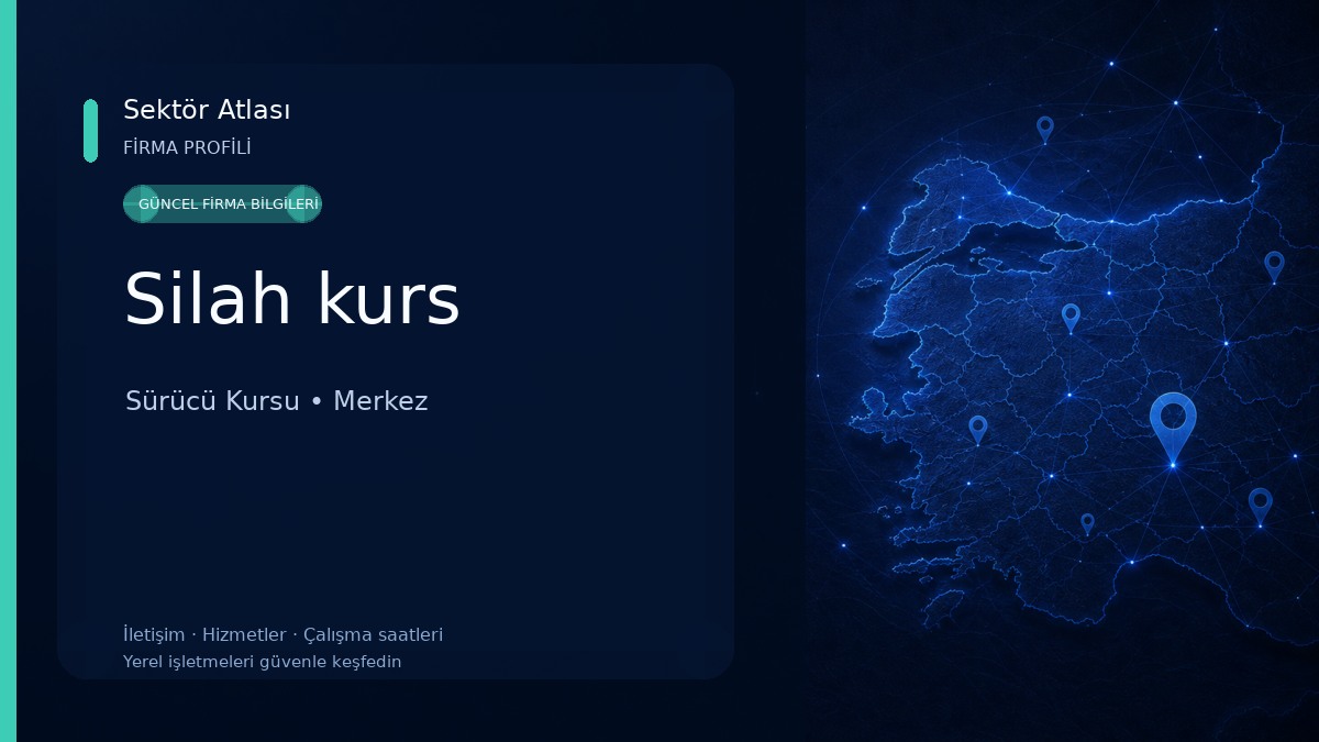 Silah kurs Sürücü Kursu