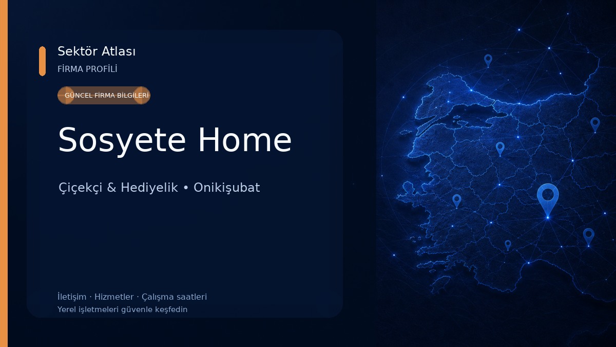 Sosyete Home Çiçekçi & Hediyelik