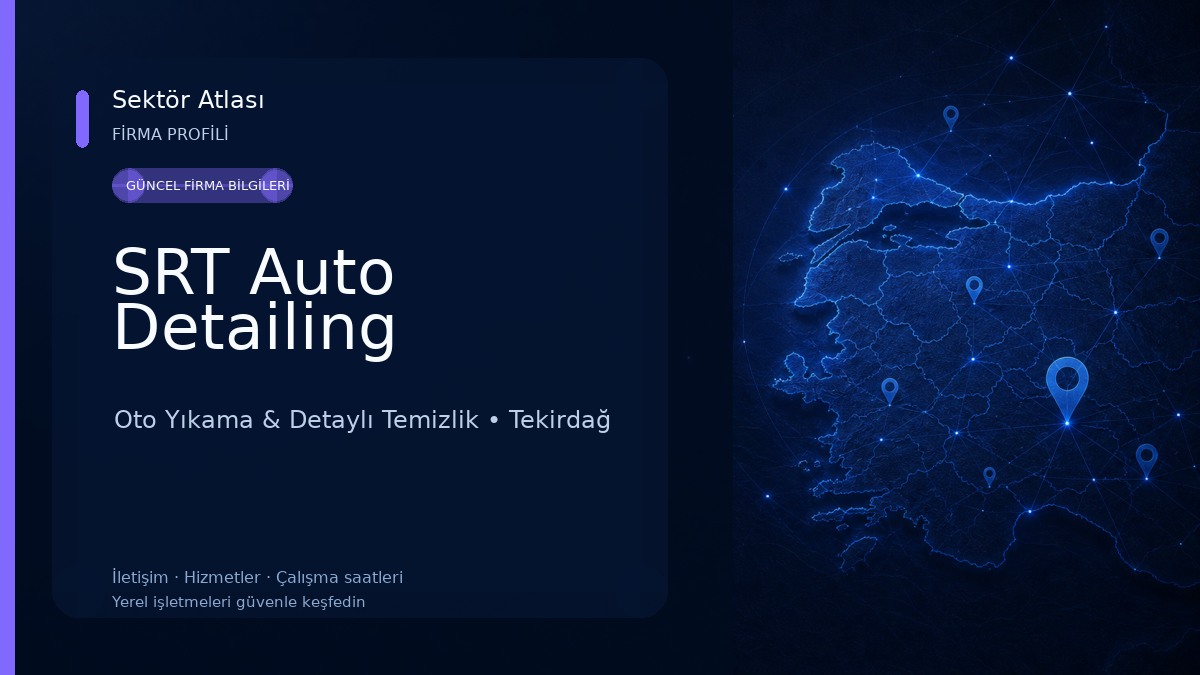 SRT Auto Detailing Oto Yıkama & Detaylı Temizlik