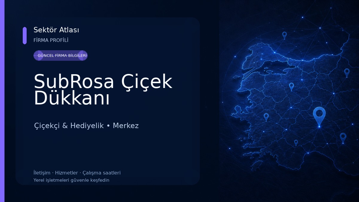 SubRosa Çiçek Dükkanı Çiçekçi & Hediyelik