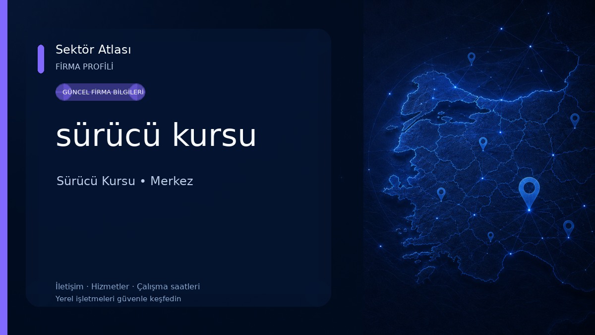 sürücü kursu 