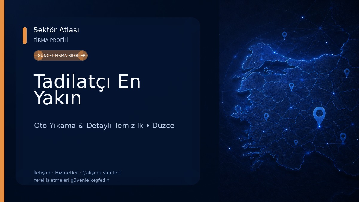 Tadilatçı En Yakın Oto Yıkama & Detaylı Temizlik