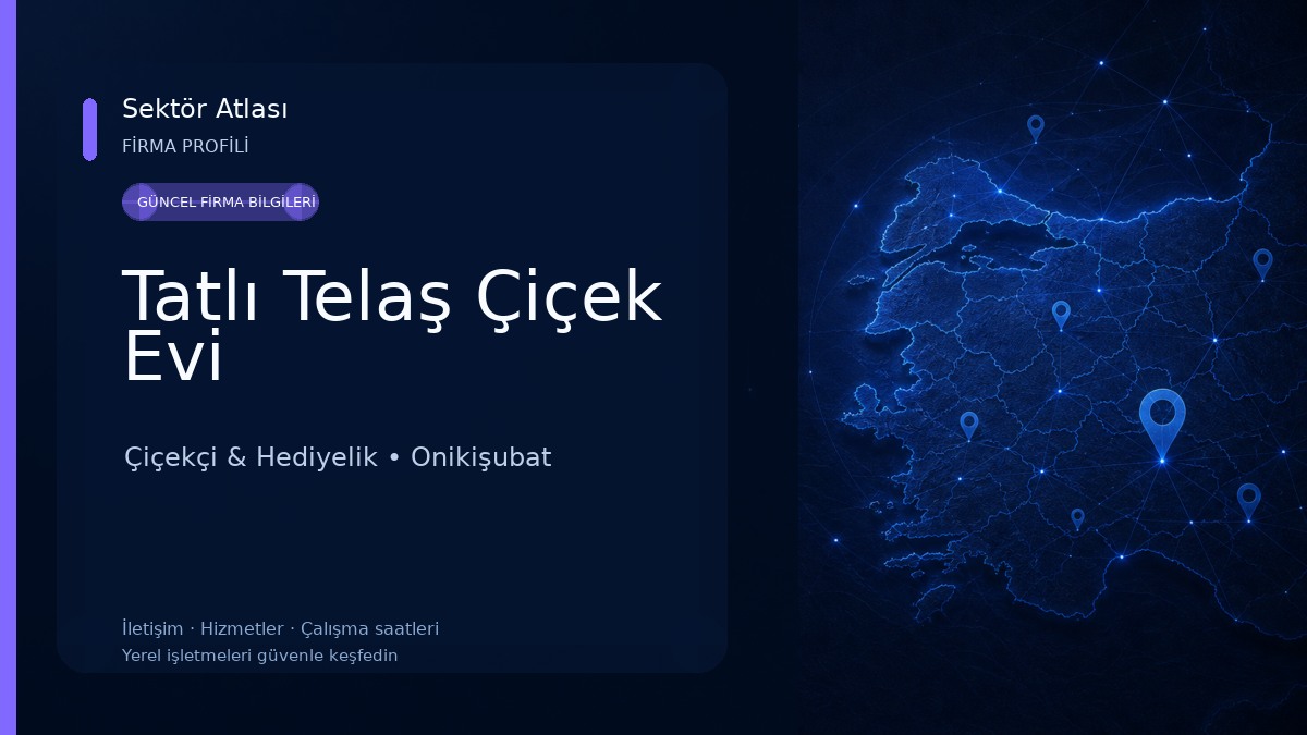 Tatlı Telaş Çiçek Evi Çiçekçi & Hediyelik