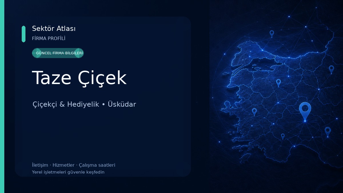 Taze Çiçek Çiçekçi & Hediyelik