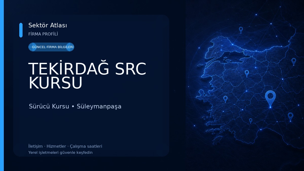 TEKİRDAĞ SRC KURSU