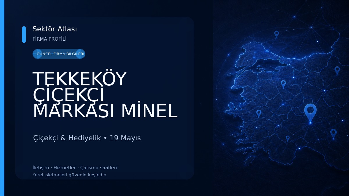 TEKKEKÖY ÇİÇEKÇİ MARKASI MİNEL ÇİÇEK EVİ ONLİNE SİPARİŞ 7 / 24 ÇİÇEK