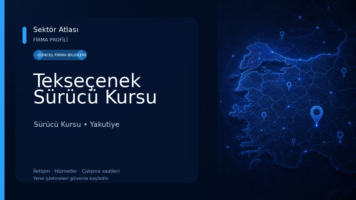 Tekseçenek Sürücü Kursu Sürücü Kursu