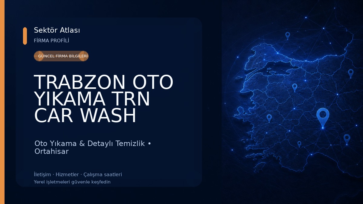 TRABZON OTO YIKAMA TRN CAR WASH DETALİNG Oto Yıkama & Detaylı Temizlik