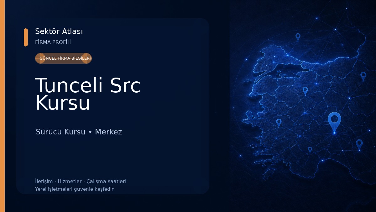 Tunceli Src Kursu