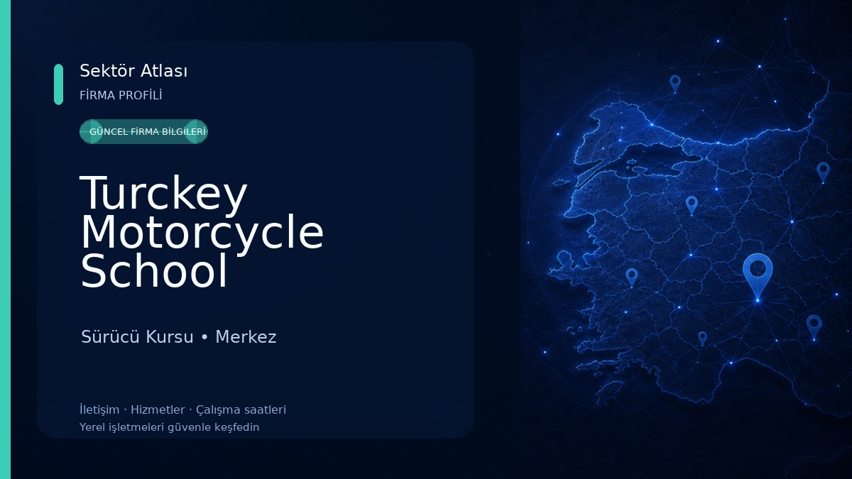 Turckey Motorcycle School Sürücü Kursu