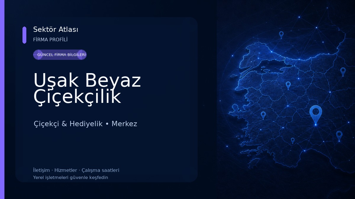 Uşak Beyaz Çiçekçilik Çiçekçi & Hediyelik