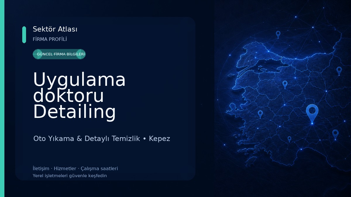 Uygulama doktoru Detailing restorasyon Merkezi / Profesyonel Araç Bakım Merkezi Oto Yıkama & Detaylı Temizlik