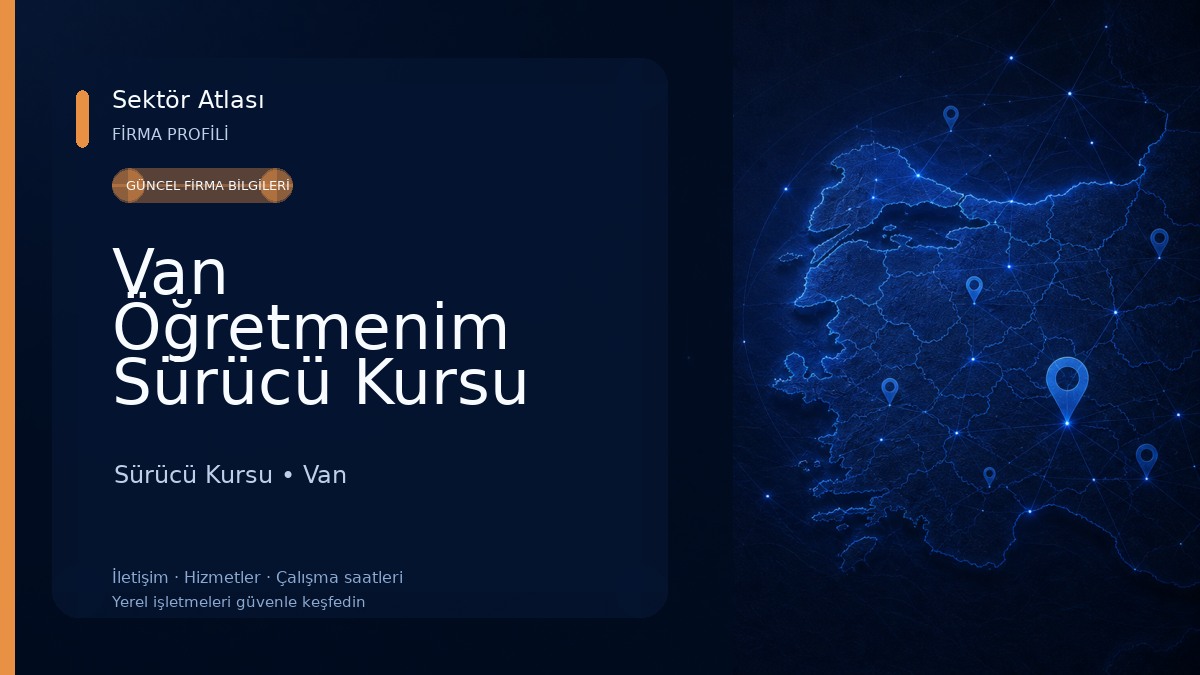 Van Öğretmenim Sürücü Kursu