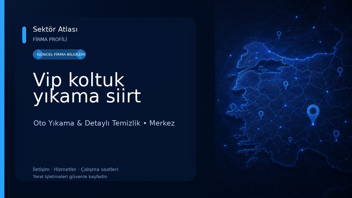 Vip koltuk yıkama siirt Oto Yıkama & Detaylı Temizlik