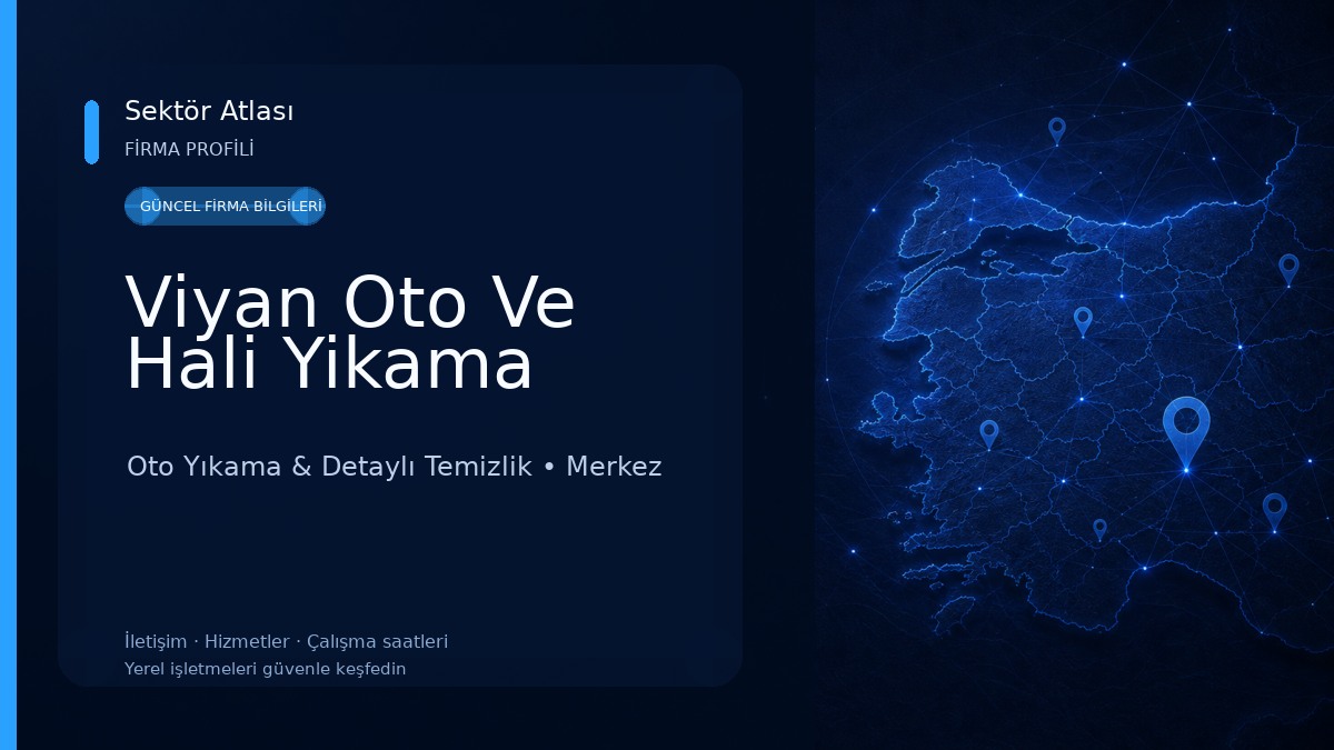 Viyan Oto Ve Hali Yikama Oto Yıkama & Detaylı Temizlik