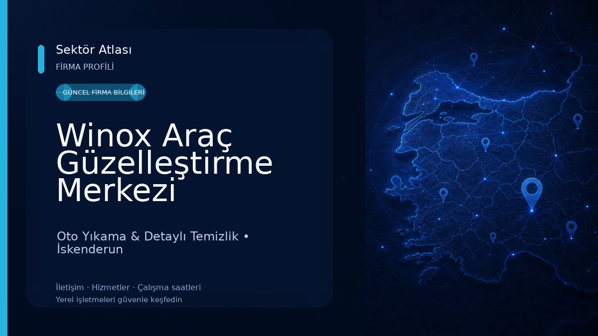 Winox Araç Güzelleştirme Merkezi Oto Yıkama & Detaylı Temizlik