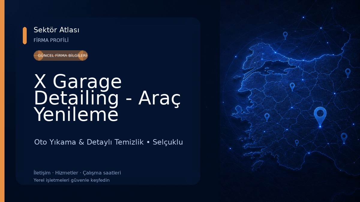 X Garage Detailing - Araç Yenileme Merkezi Oto Yıkama & Detaylı Temizlik