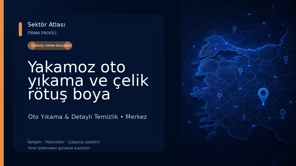 Yakamoz oto yıkama ve çelik rötuş boya Oto Yıkama & Detaylı Temizlik