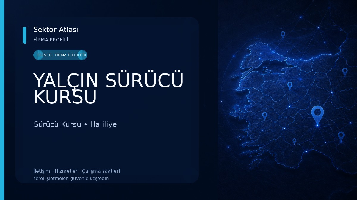 YALÇIN SÜRÜCÜ KURSU Sürücü Kursu
