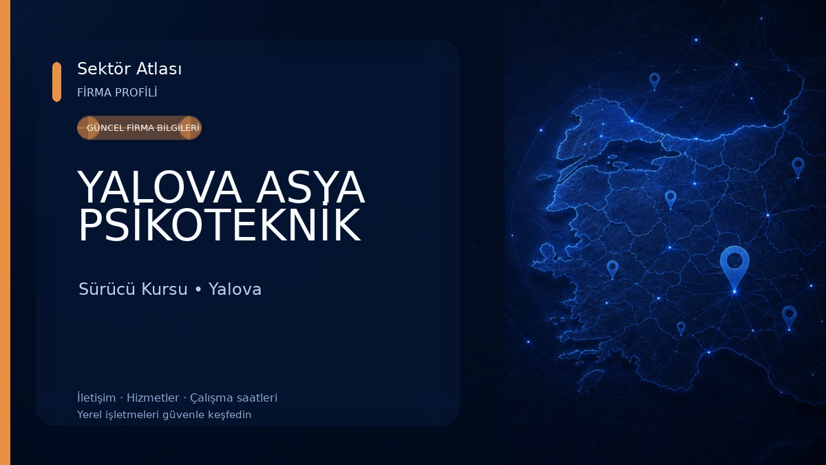 YALOVA ASYA PSİKOTEKNİK 
