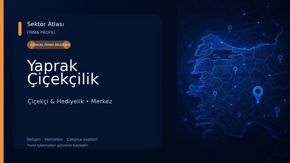 Yaprak Çiçekçilik Çiçekçi & Hediyelik